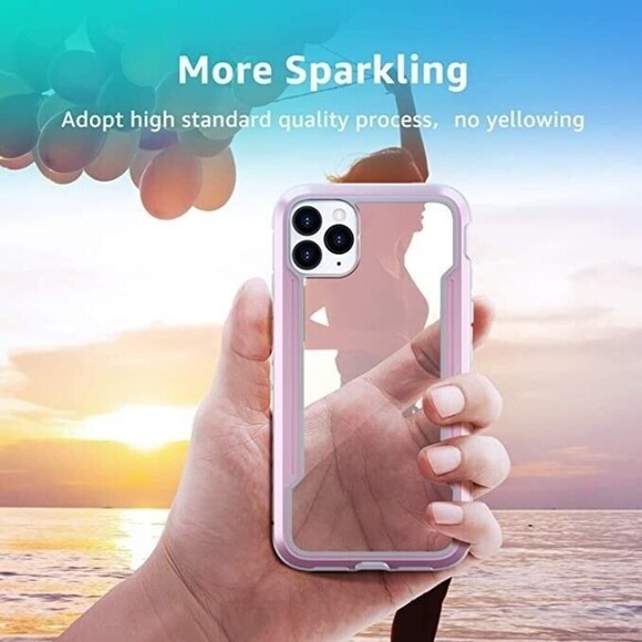 iPhone 11 Pro Case 5.8 Aodh Military Grade Drop Tested anity Yellowing Rose Gold - Picture 5 of 5